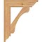 Ekena Millwork Legacy Traditional Smooth Bracket, Western Red Cedar, 3 1/2"W x 18"D x 22"H BKT04X18X22LEC01SWR - alternate 2